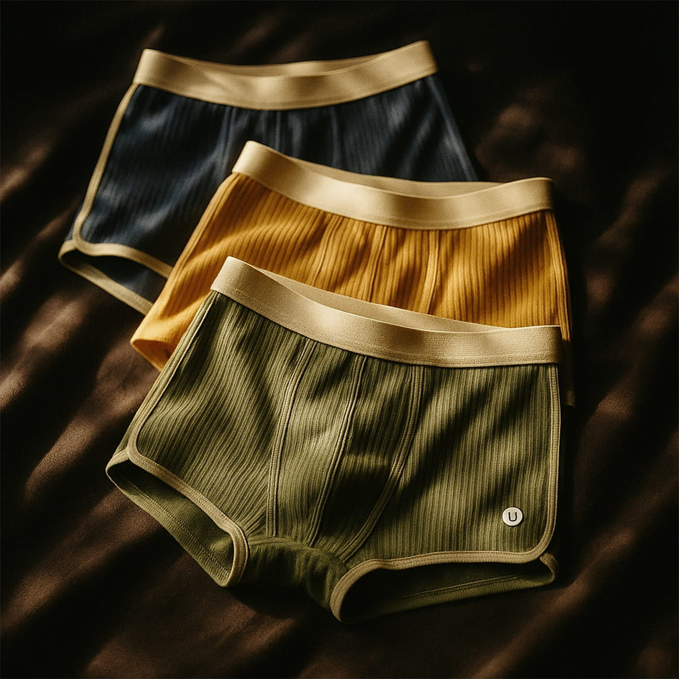 Renzo | Lot de boxers en coton biologique