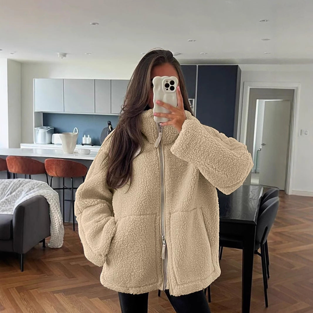 Celeste | Teddy mantel in zachte wollook