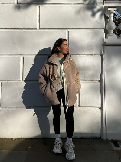 Celeste | Teddy mantel in zachte wollook