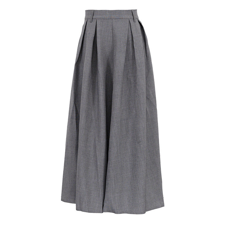 Isabella – Jupe longue plissée taille haute
