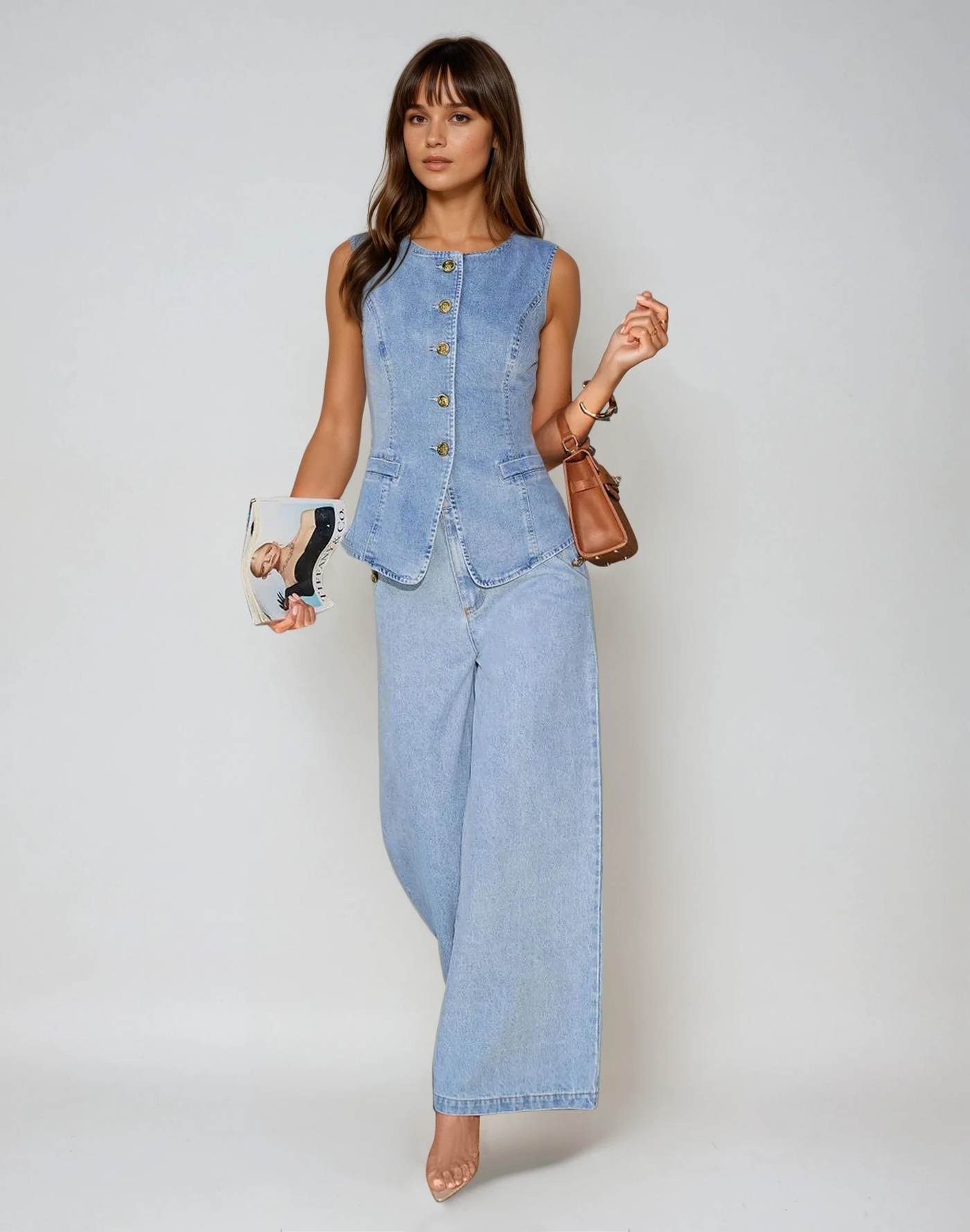 Gianna – Denim Elegance Set