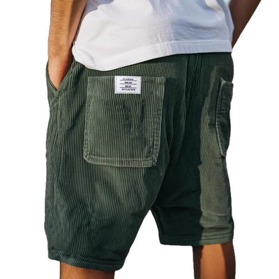 Henry – Short Élégant en Velours Côtelé