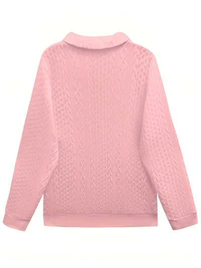 Belle™ | Pull avec Texture Tricotée Tendance