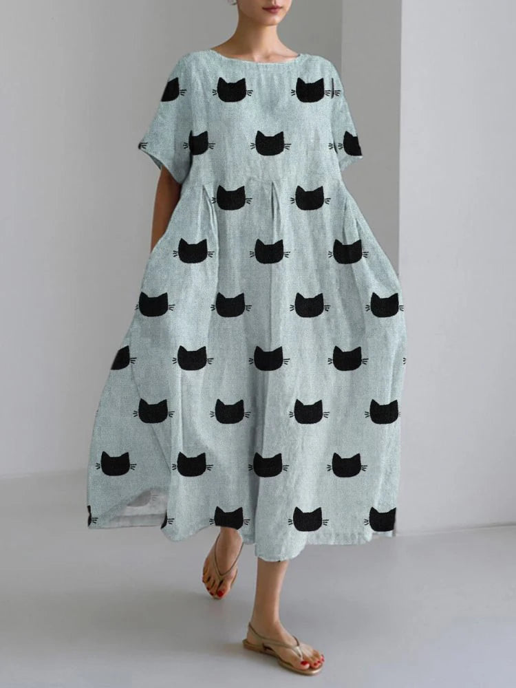 Floral – Le charme naturel d’une robe d’été légère.