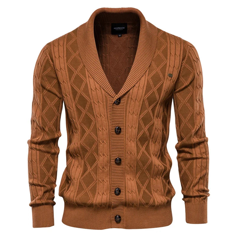 Gaspard™ | Cardigan en maille fine pour homme