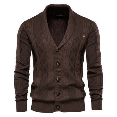 Gaspard™ | Cardigan en maille fine pour homme