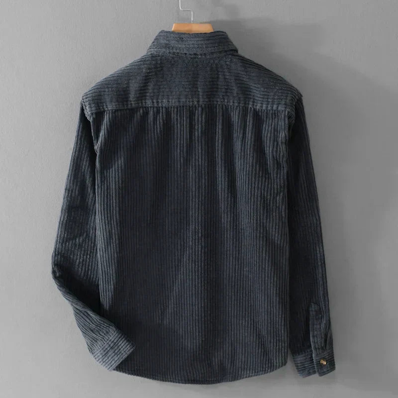 Yves - Chemise surchemise en velours douce