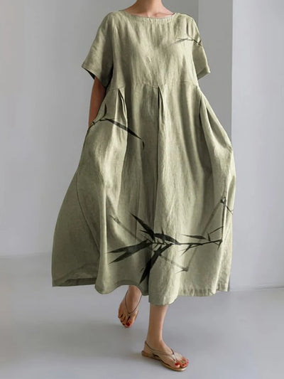 Floral – Le charme naturel d’une robe d’été légère.