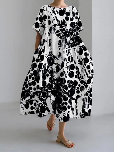 Jasmina – Robe légère d’été au motif floral délicat.