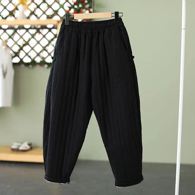 Pantalon Harem Matelassé Femme – Ultra Douillet & Tendance