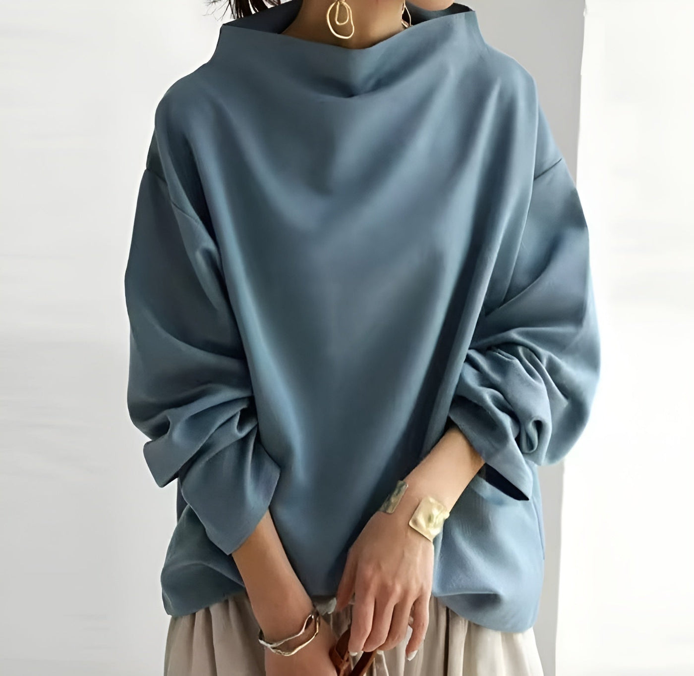 Elise™ | Pull à Col Montant