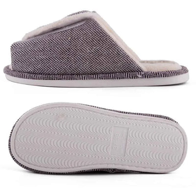 Pantoufles Unisex Confortables ⏐ Doublure Fourrure & Semelle Antidérapante