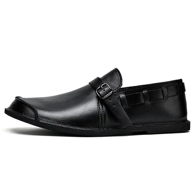 Lorenzo Vitale Mocassins en Cuir avec Boucle