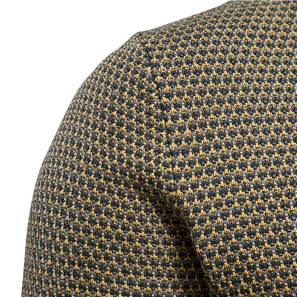 MIRAVO | Pull homme à motif carreaux