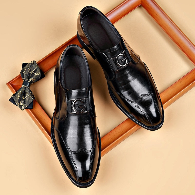 Giovanni™ | Chaussures en cuir style Boss