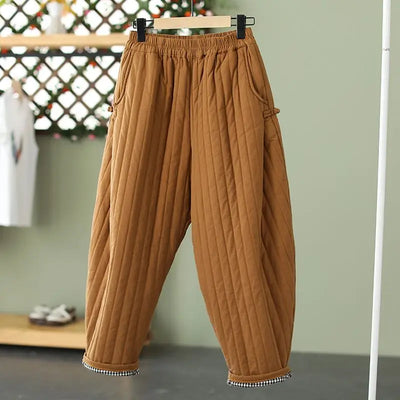 Pantalon Harem Matelassé Femme – Ultra Douillet & Tendance