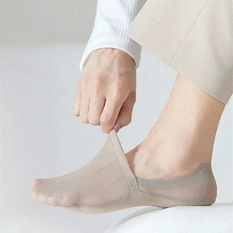 UNISOLE | CHAUSSETTES INVISIBLES, RESPIRANTES ET ANTIDÉRAPANTES (5+2 GRATUITES)