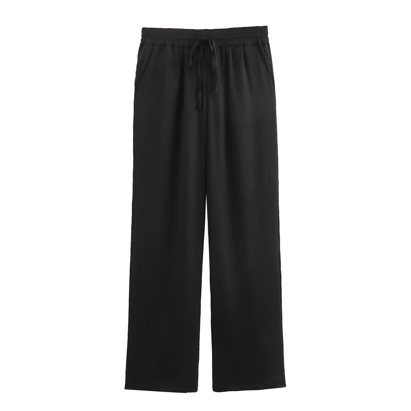 Ensemble d’Automne Zaraéa™ – Veste Plissée Élégante & Pantalon Décontracté