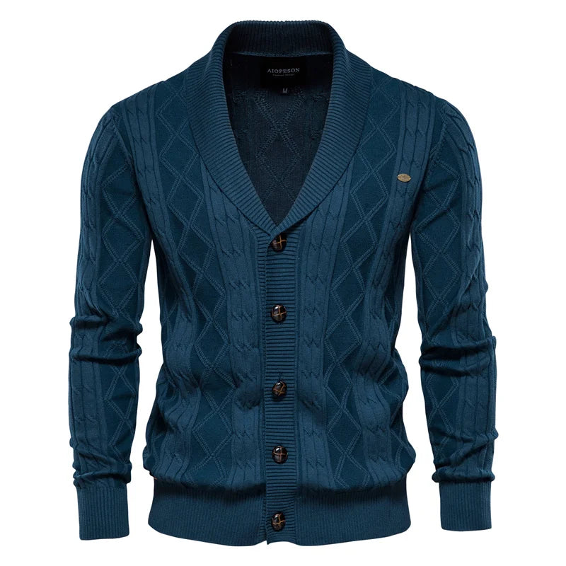 Gaspard™ | Cardigan en maille fine pour homme