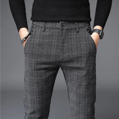 Marcel™ | Pantalon Tailleur à Carreaux Élégant