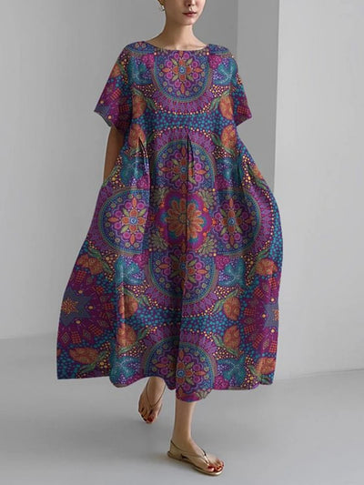 Floral – Le charme naturel d’une robe d’été légère.