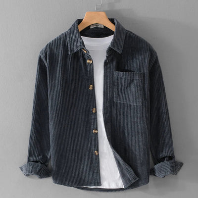 Yves - Chemise surchemise en velours douce