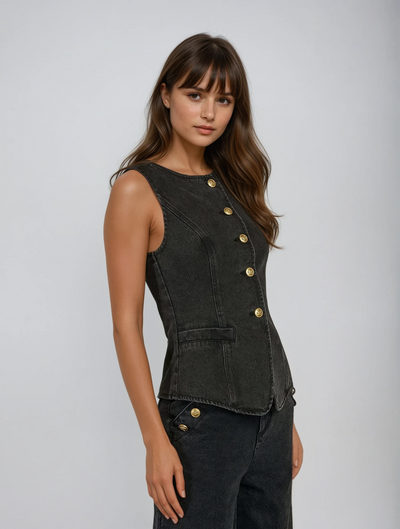 Gianna – Denim Elegance Set