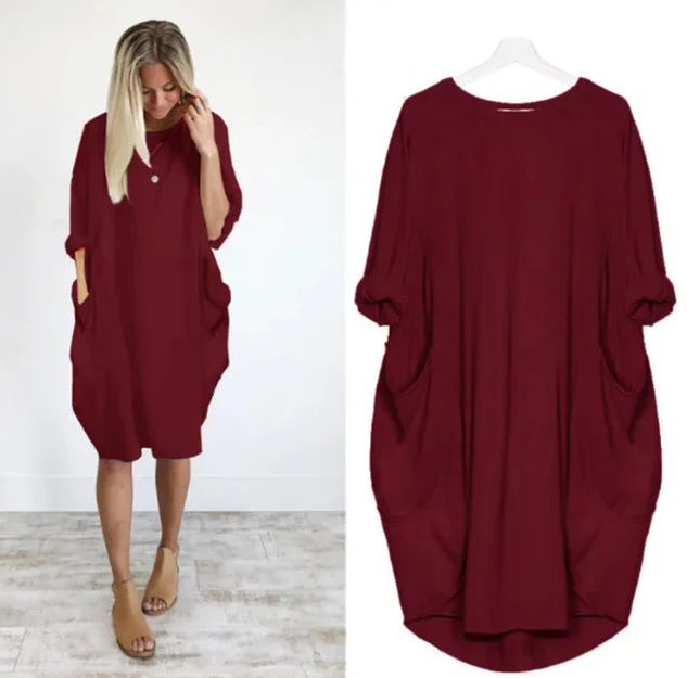 Luna™ | Robe éternelle confortable avec poches pratiques