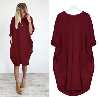 Luna™ | Robe éternelle confortable avec poches pratiques