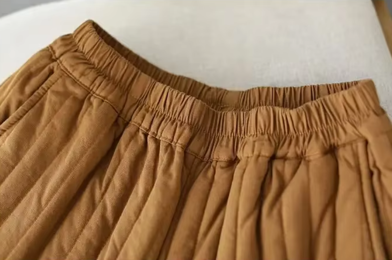 Pantalon Harem Matelassé Femme – Ultra Douillet & Tendance