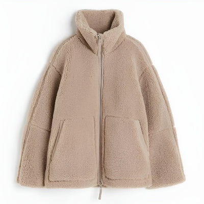 Celeste | Teddy mantel in zachte wollook