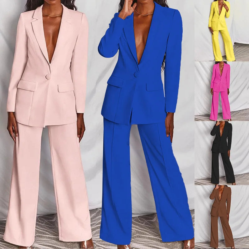 L’ensemble "Élégance Éternelle” – Costume 2 pièces chic pour femme