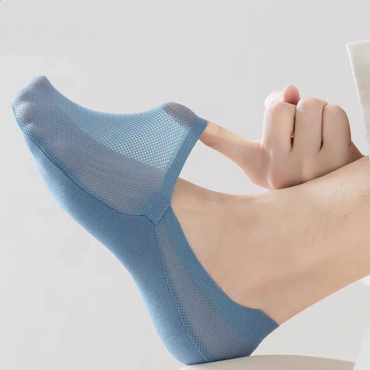 UNISOLE | CHAUSSETTES INVISIBLES, RESPIRANTES ET ANTIDÉRAPANTES (5+2 GRATUITES)