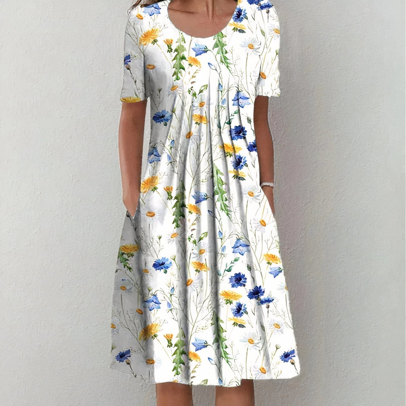 Vittoria™ – Élégante robe midi au charme raffiné