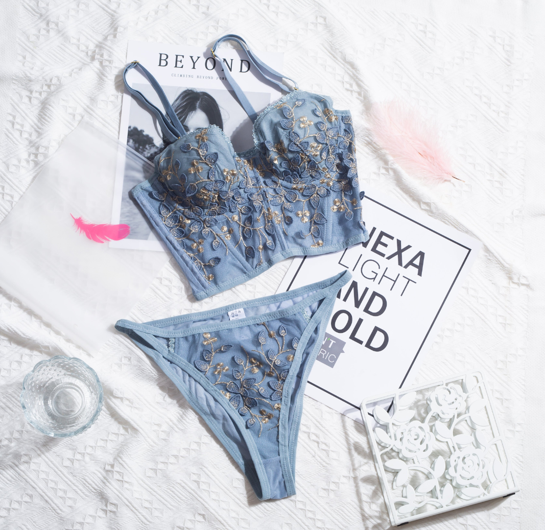 ETHEREAL | ENSEMBLE DE LINGERIE FLORALE