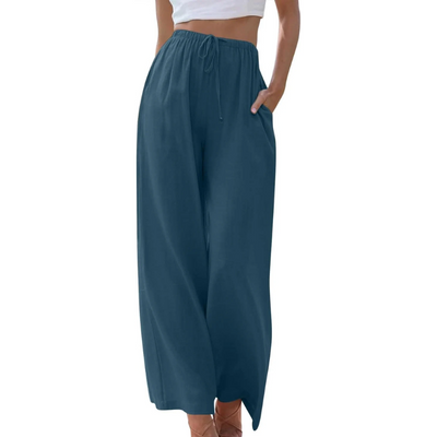 Adeline | Pantalon élégant en coton et lin