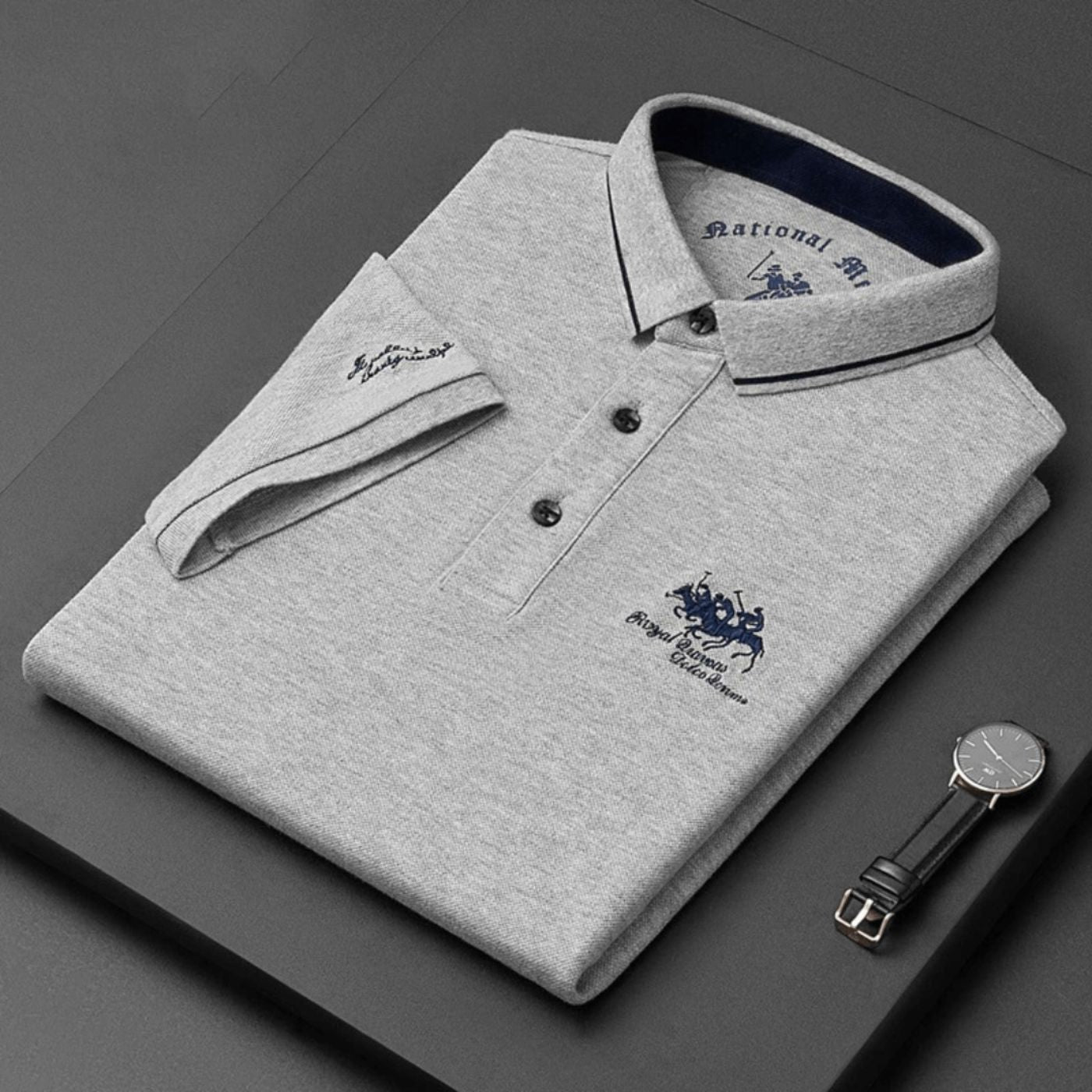 VALERIO – Polo haut de gamme, confort et style au quotidien