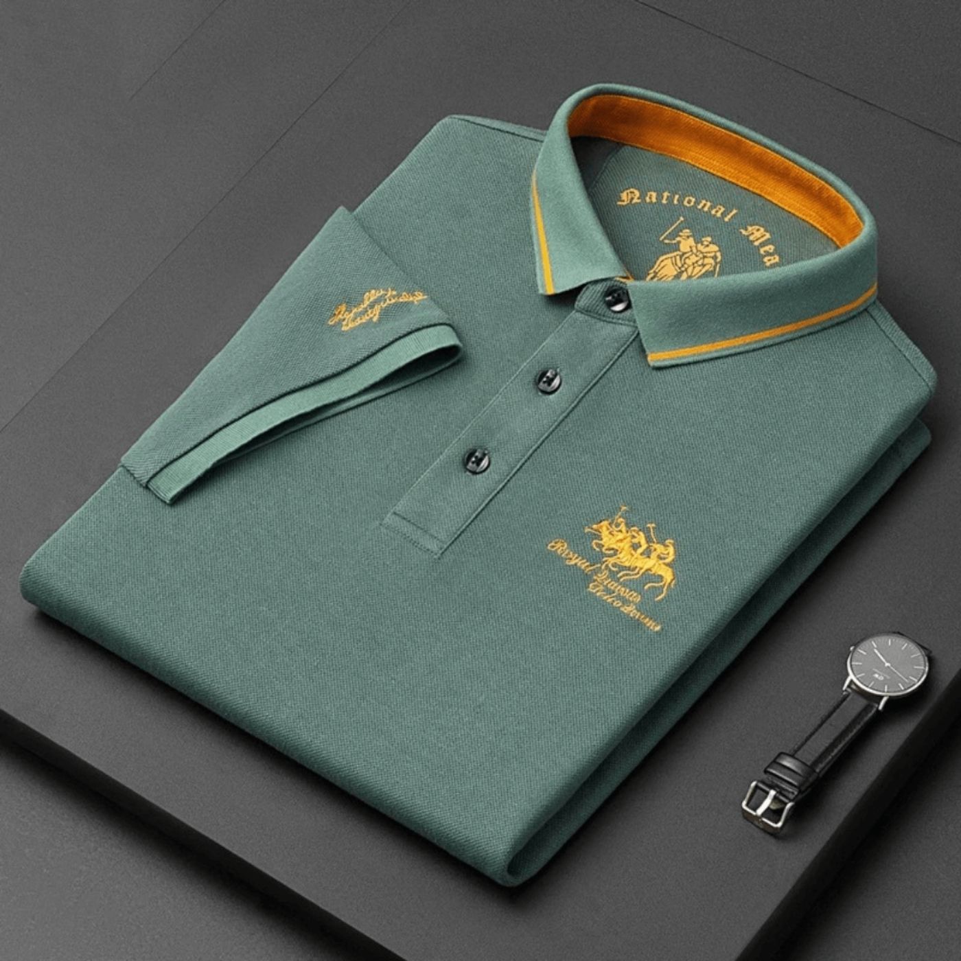 VALERIO – Polo haut de gamme, confort et style au quotidien