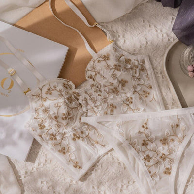 ETHEREAL | ENSEMBLE DE LINGERIE FLORALE