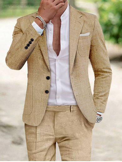 CLAUD™ - Costume Homme en Lin