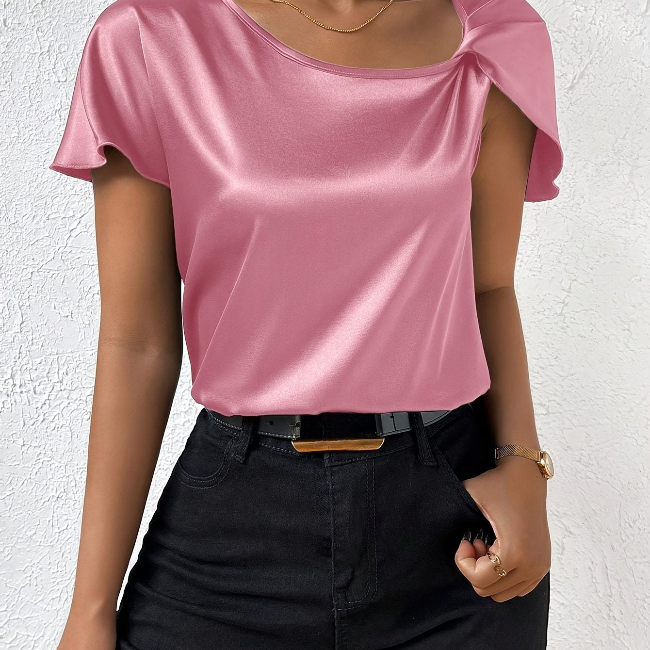 Katelynn - Blouse élégante et décontractée