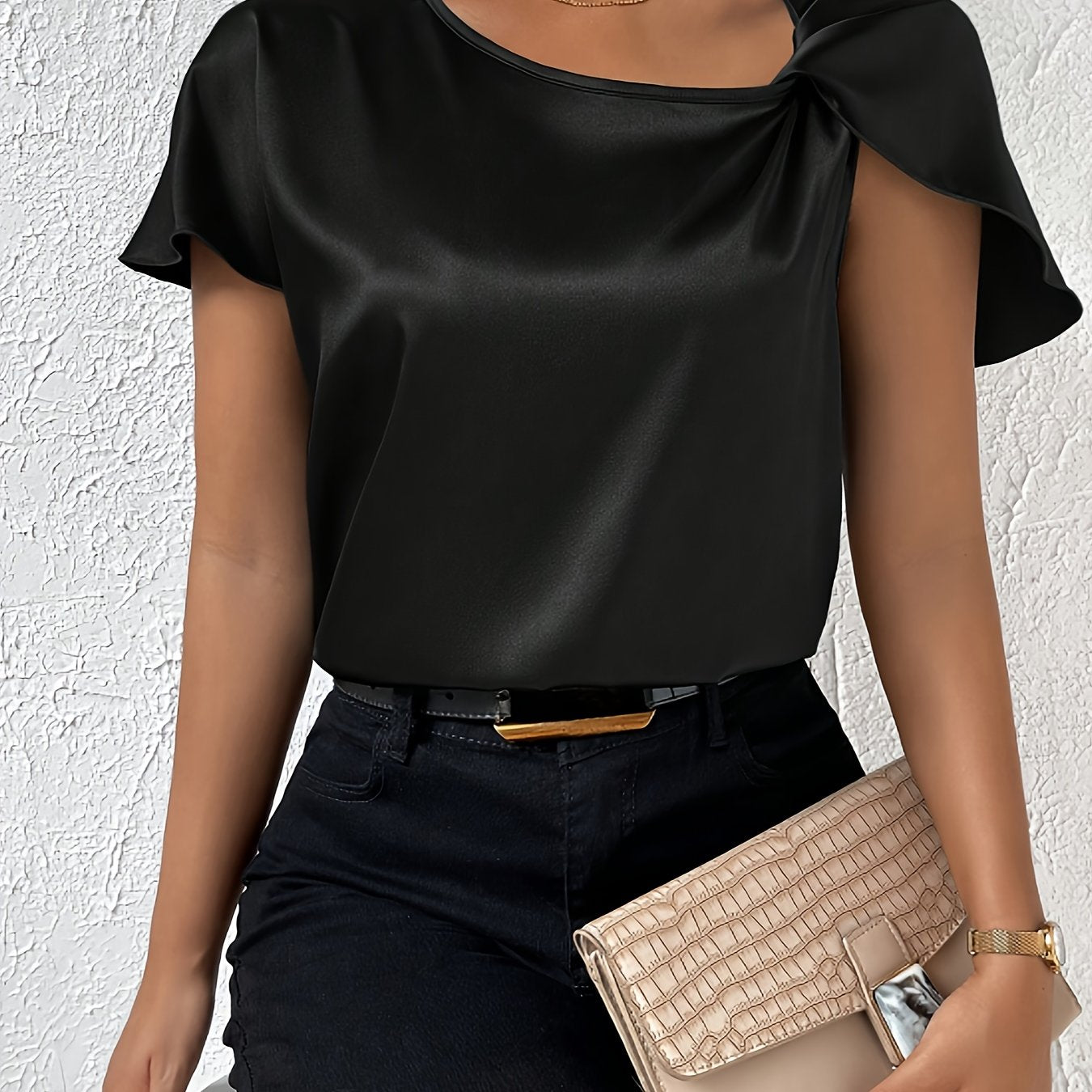 Katelynn - Blouse élégante et décontractée