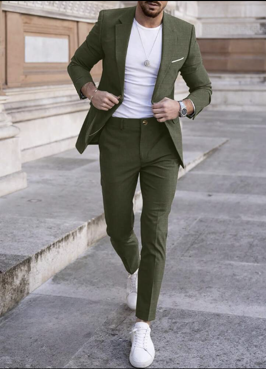 Sandro™ | Costume élégant pour homme (Veste + Pantalon)
