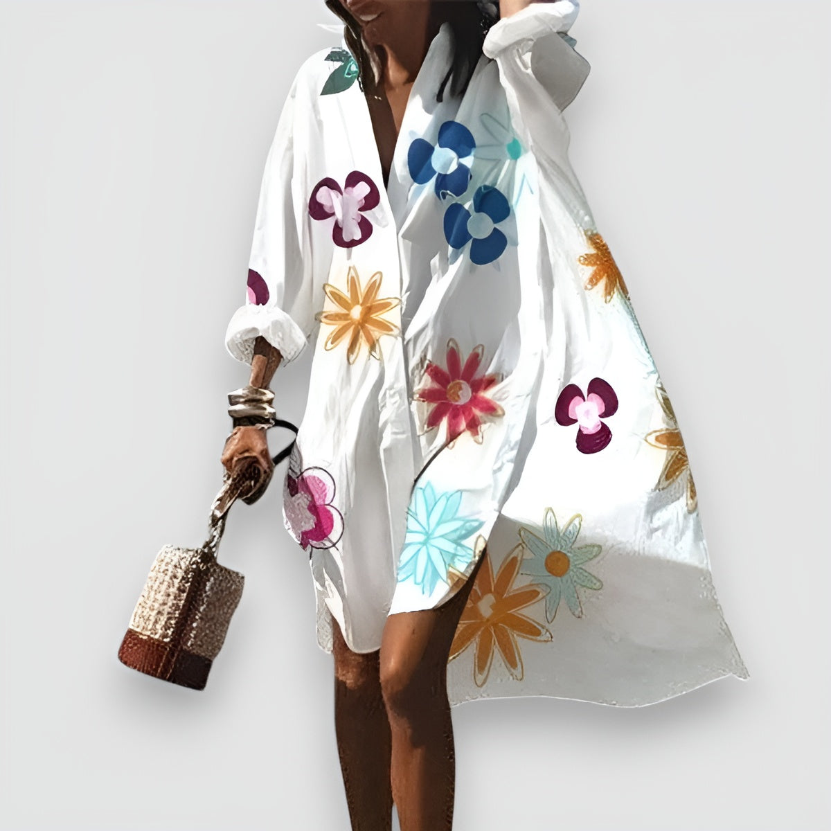 Hadley – Robe Élégante à Imprimé