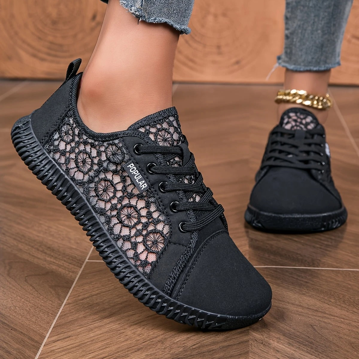 Lottie - Slip-on élégantes en maille