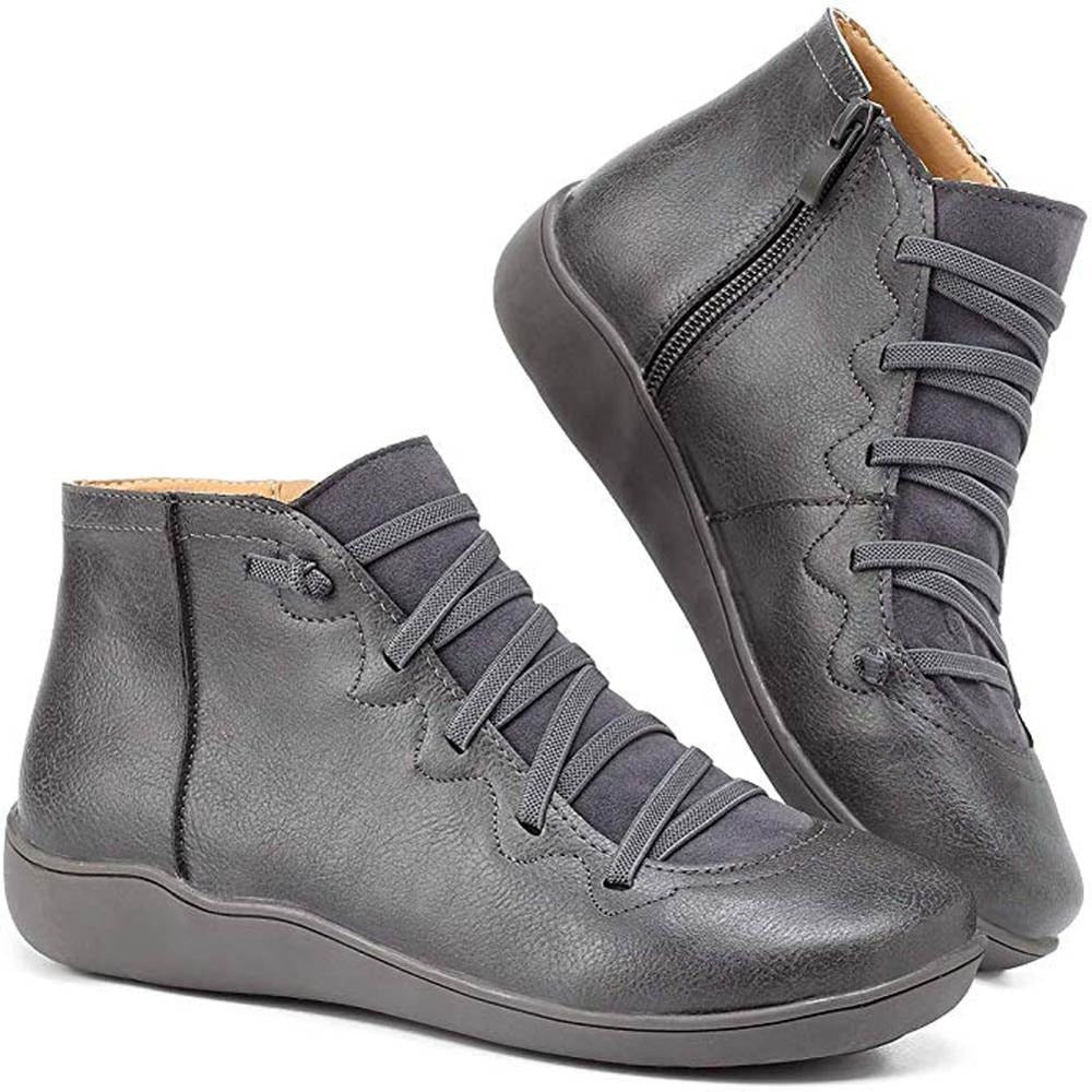 Maëlle™ | Bottines confort premium à boutonnage moderne