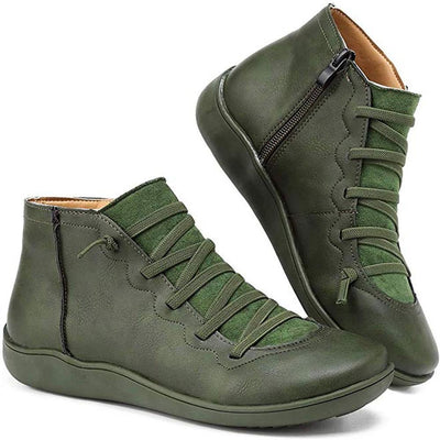 Maëlle™ | Bottines confort premium à boutonnage moderne