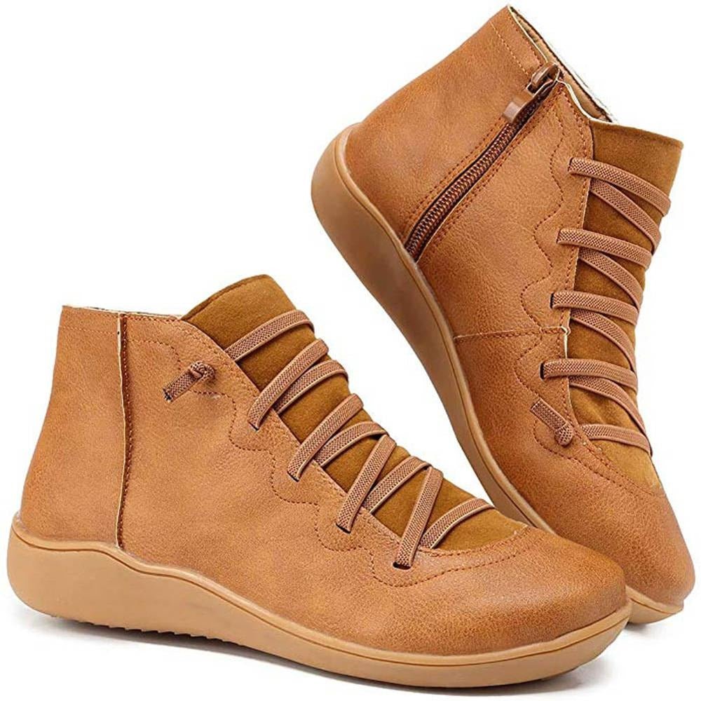 Maëlle™ | Bottines confort premium à boutonnage moderne