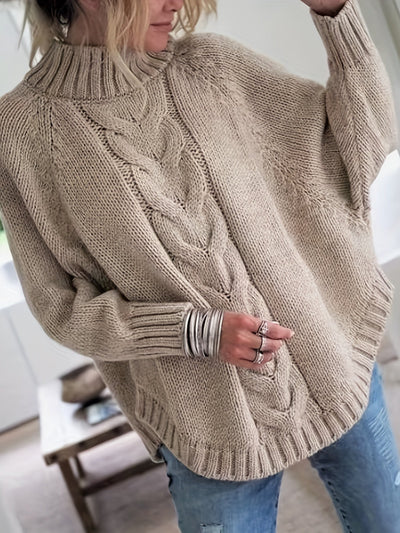 Valentine™ | Pull à Torsades d'inspiration Vintage