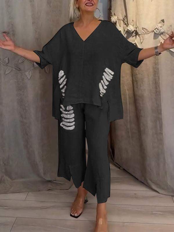 BIANCA  Ensemble en lin